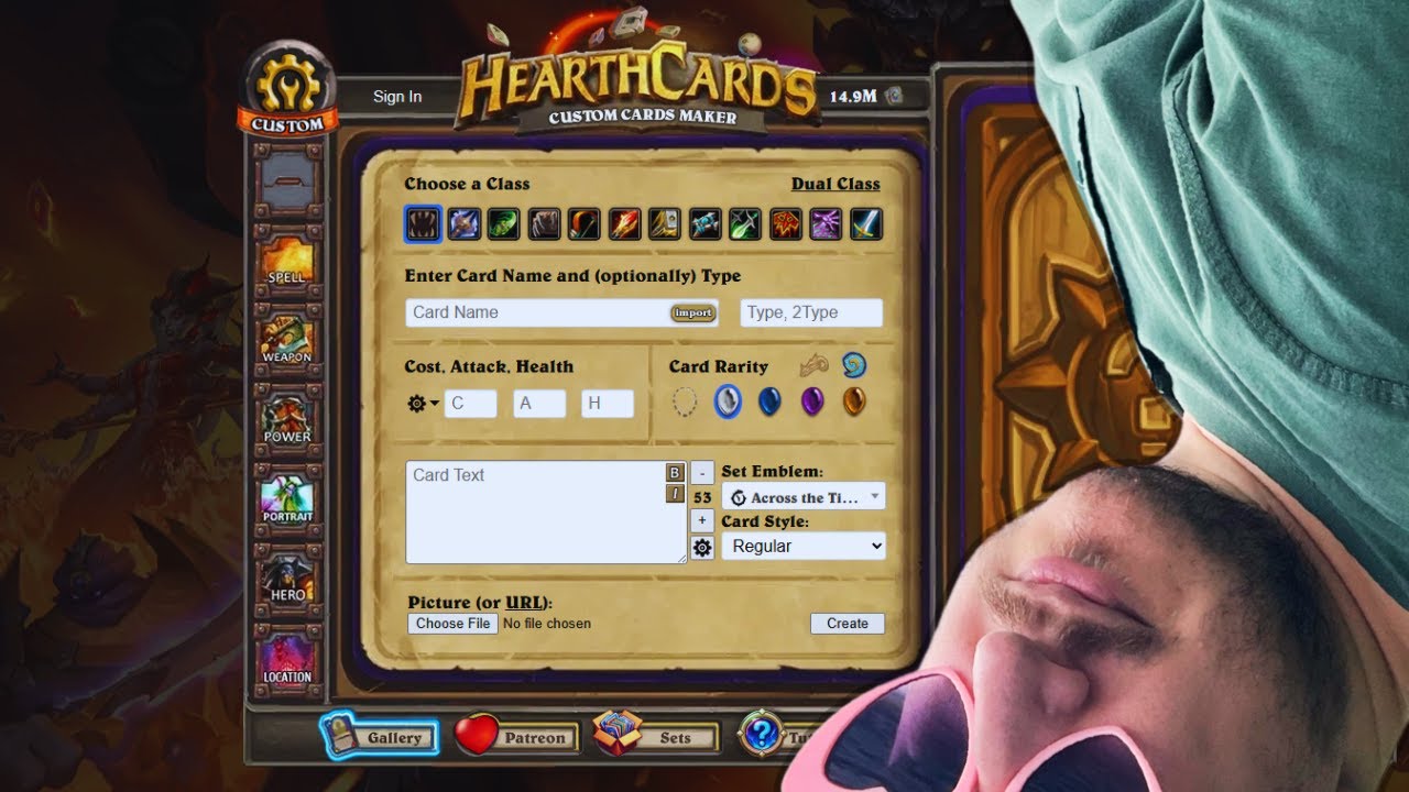Reviewing Custom Hearthstone Cards!