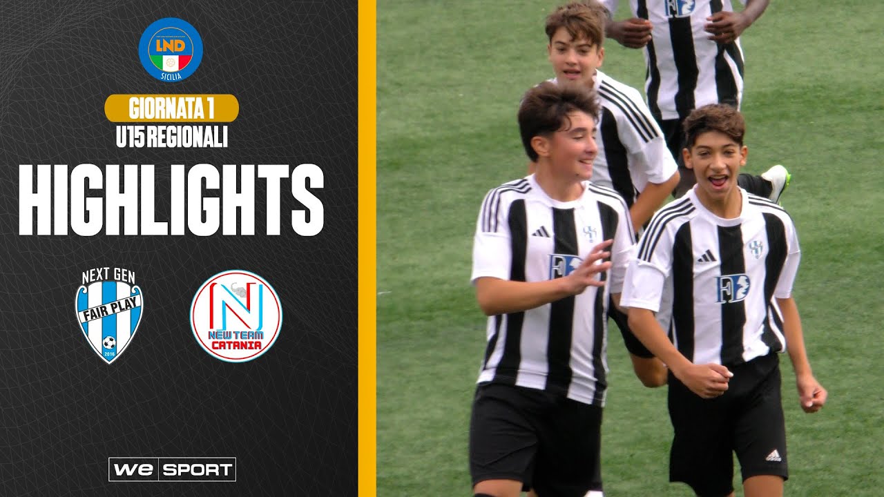 Next Gen Fair Play vs New Team Catania (U15 Regionali - Giornata 1)