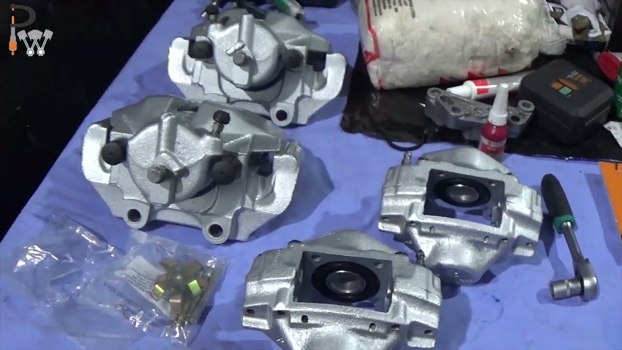 Revisão completa Pinças de freio Vectra/Astra/Zafira (troca dos kits de reparos)