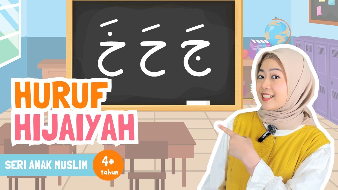 HURUF HIJAIYAH | Mengenalkan Bunyi & Bentuk Huruf Arab (Jim Ha Kha) sambil Bermain & Bernyanyi Iqra
