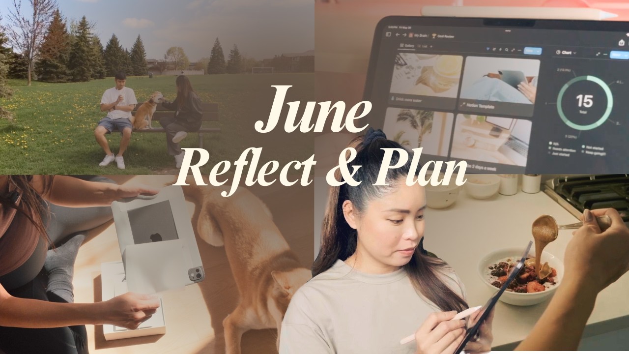 June Reflect & Plan with me | Planning without Pressure