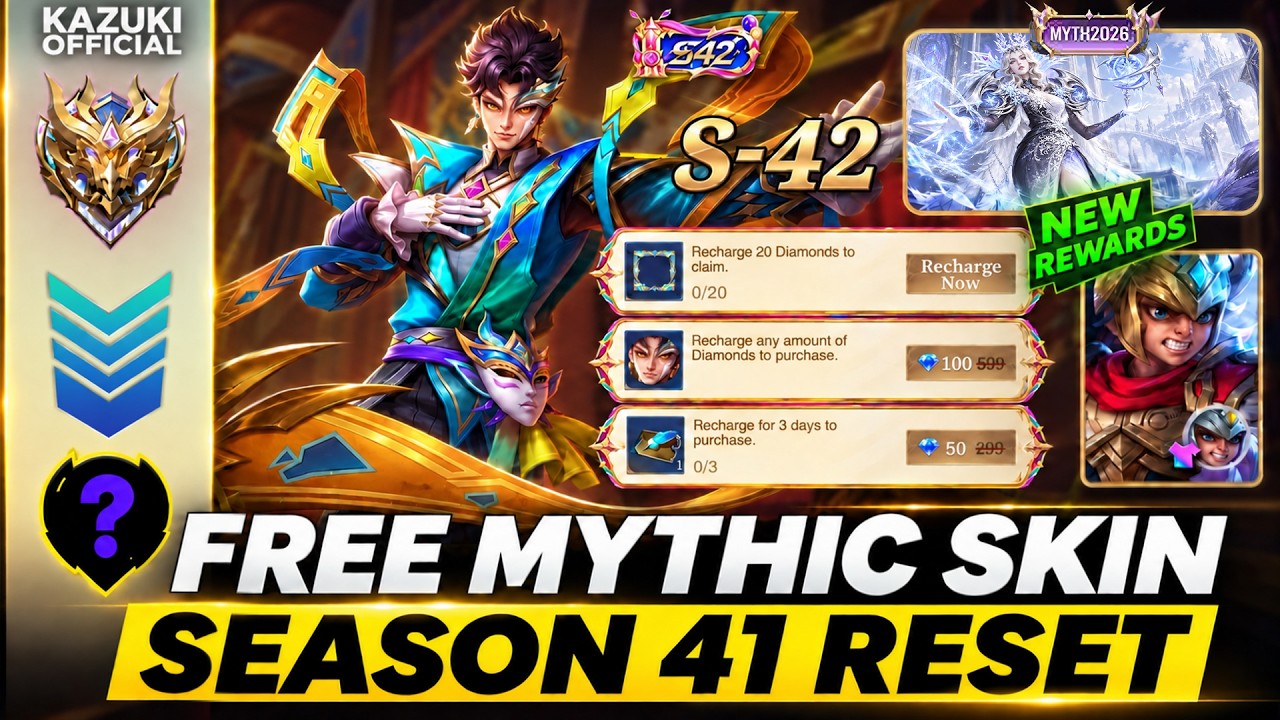 Season 42 is HUGE! Rank Reset, Free Skin & 8 Hero Updates | MLBB