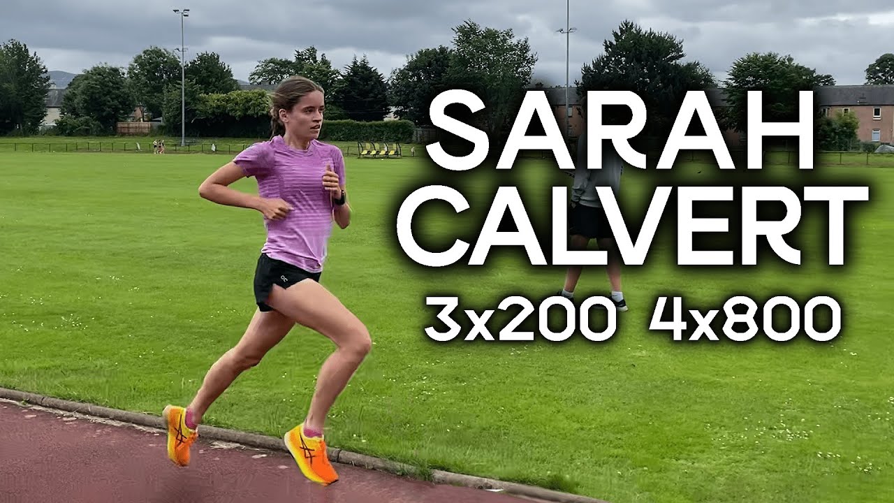 Sarah Calvert Workout Video - GB Junior Internationalist | Stride Athletics