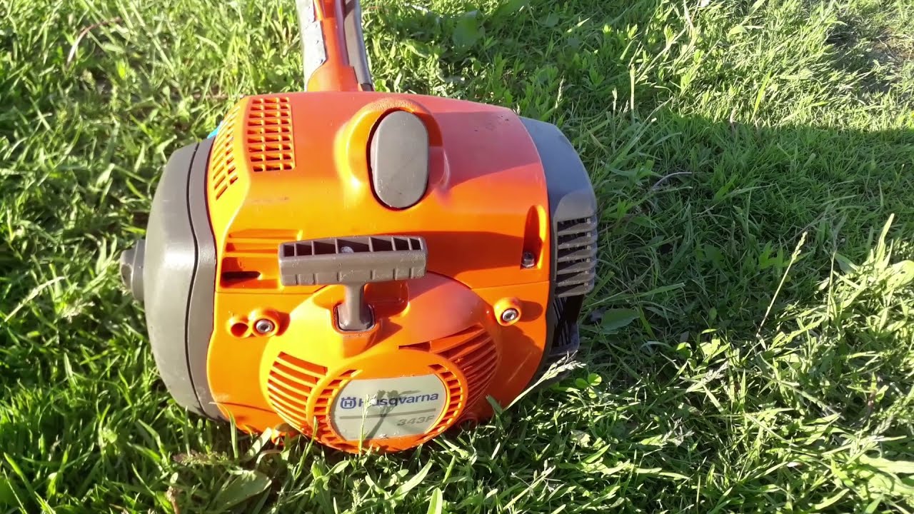 Husqvarna 343R Валит!