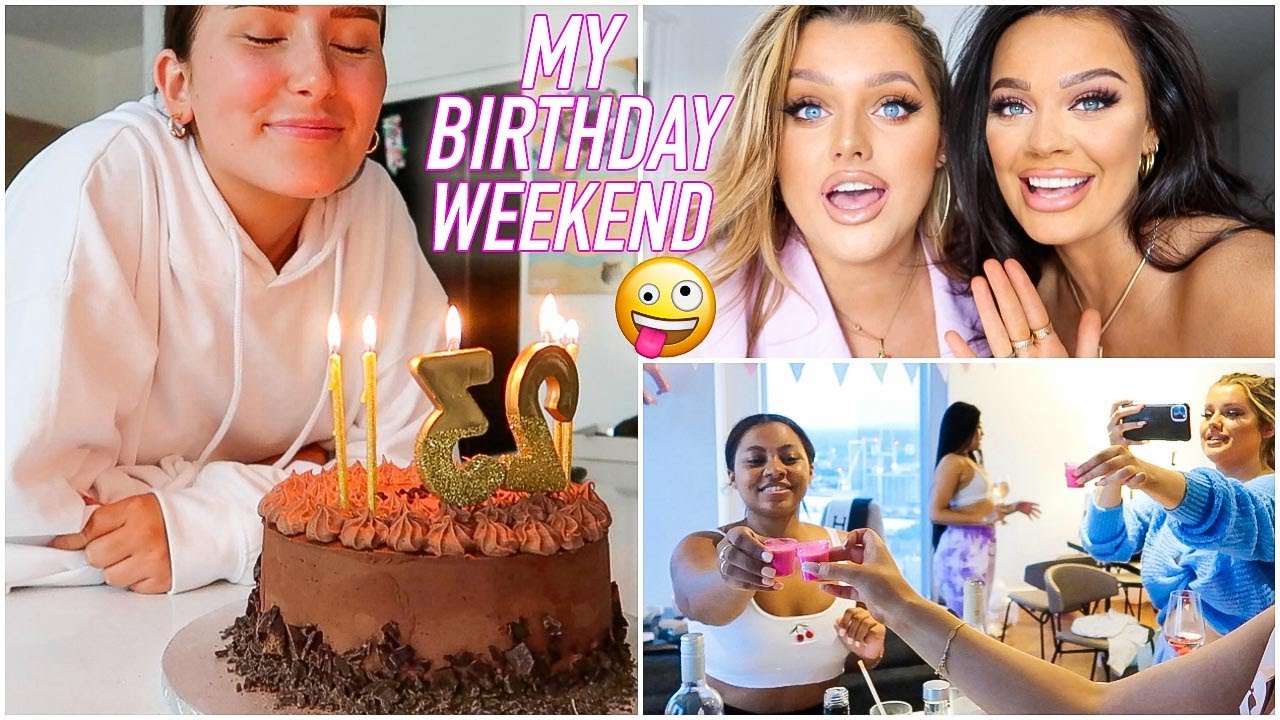 MY BIRTHDAY WEEKEND! aka my favourite video EVER! | Hannah Renée