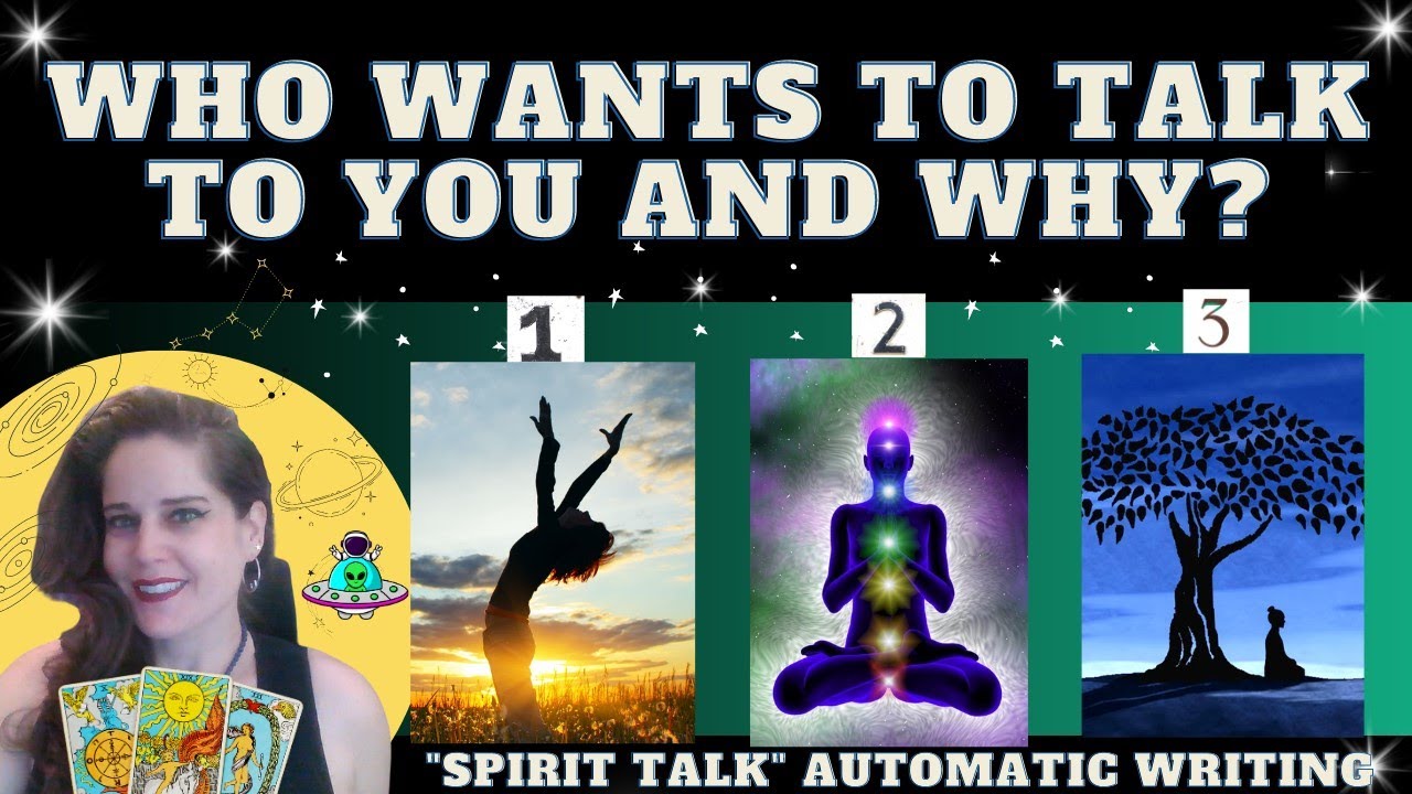 WHO WANTS TO TALK TO YOU AND WHY? TAROT PICK A CARD (Letter tiles + Spirit Talk Automatic Writing)