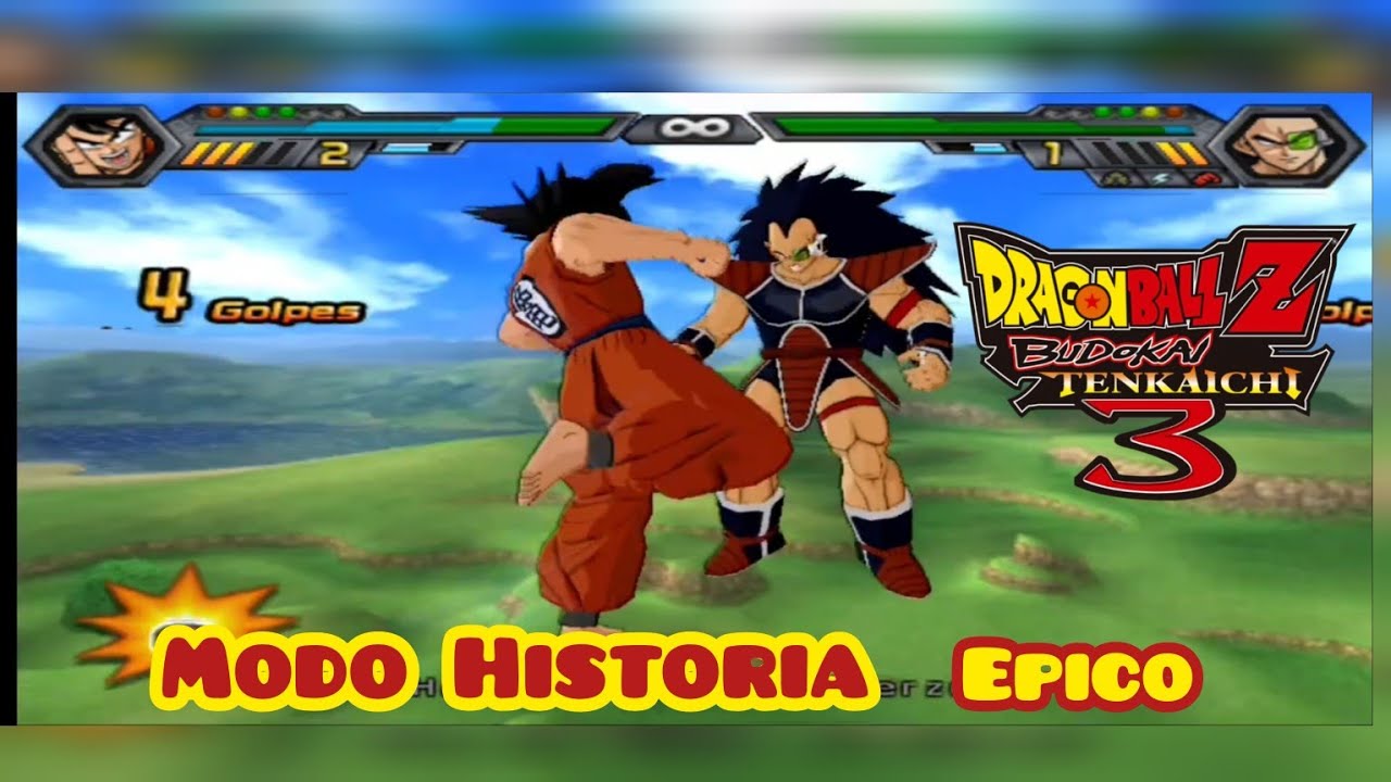 Dragón ball z Budokai Tenkaichi 3  en Android saga sayajins parte 1 de 2
