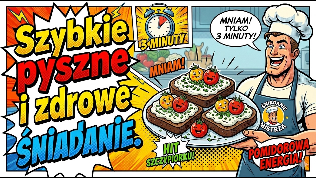 Szybkie pyszne i zdrowe śniadanie