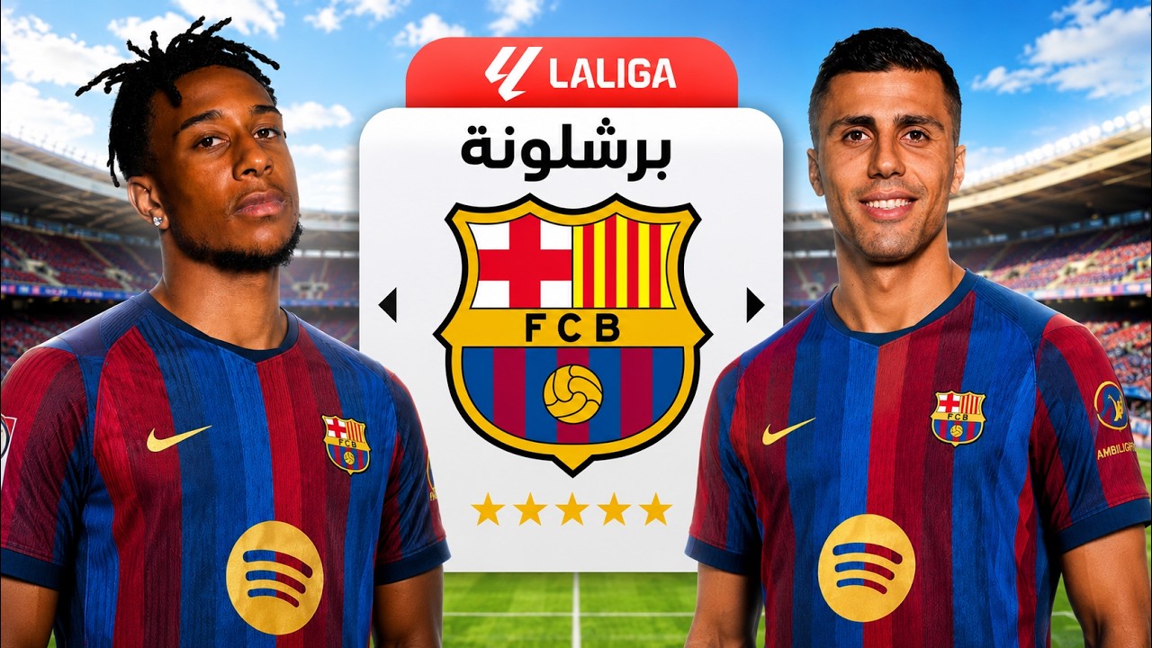 إعادة بناء برشلونة 10 سنين في FC 26