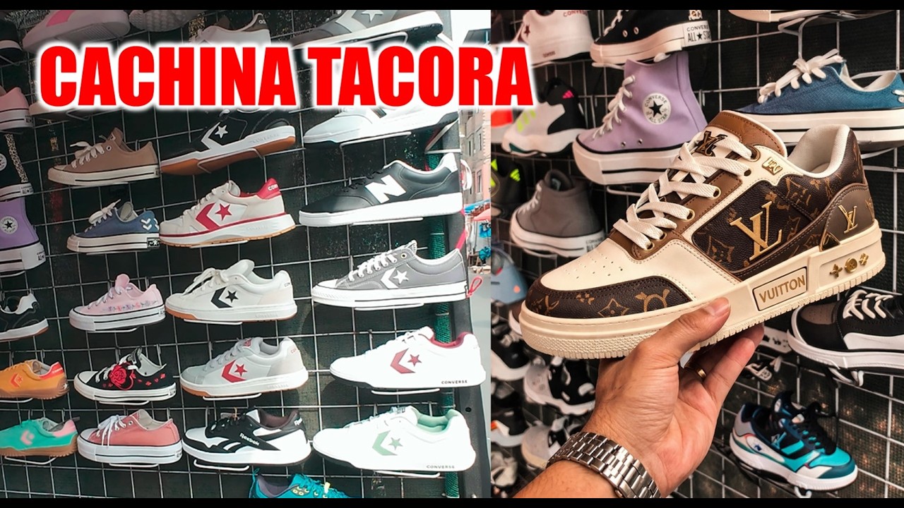 Buscando ZAPATILLAS DE MARCA en la cachina de TACORA.