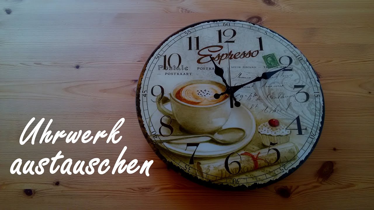 Uhrwerk austauschen