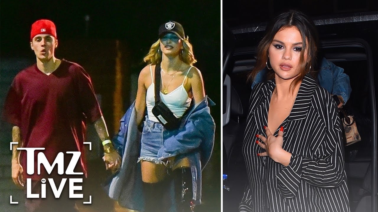 Selena Gomez & Hailey Bieber's Awkward Run In | TMZ Live