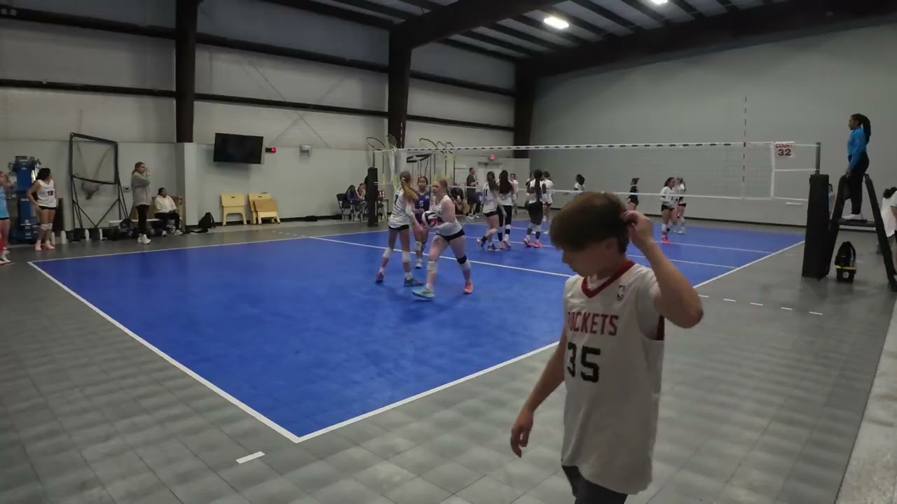 TOV 14U Navy vs. Katy Volleyball 14 Nike.  Set 2