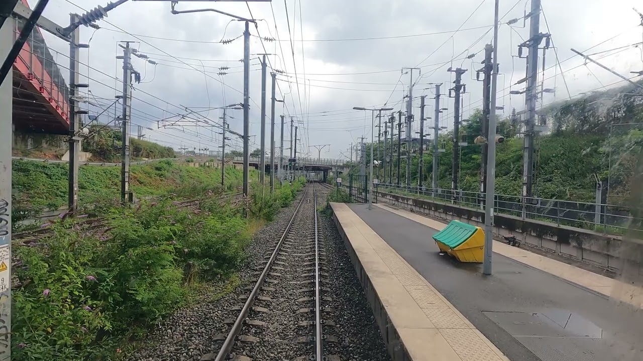 [Cab Ride] RER D Villiers-le-Bel -Gonesse -Arnouville à Corbeil - Essonnes via Ris Orangis + Garage
