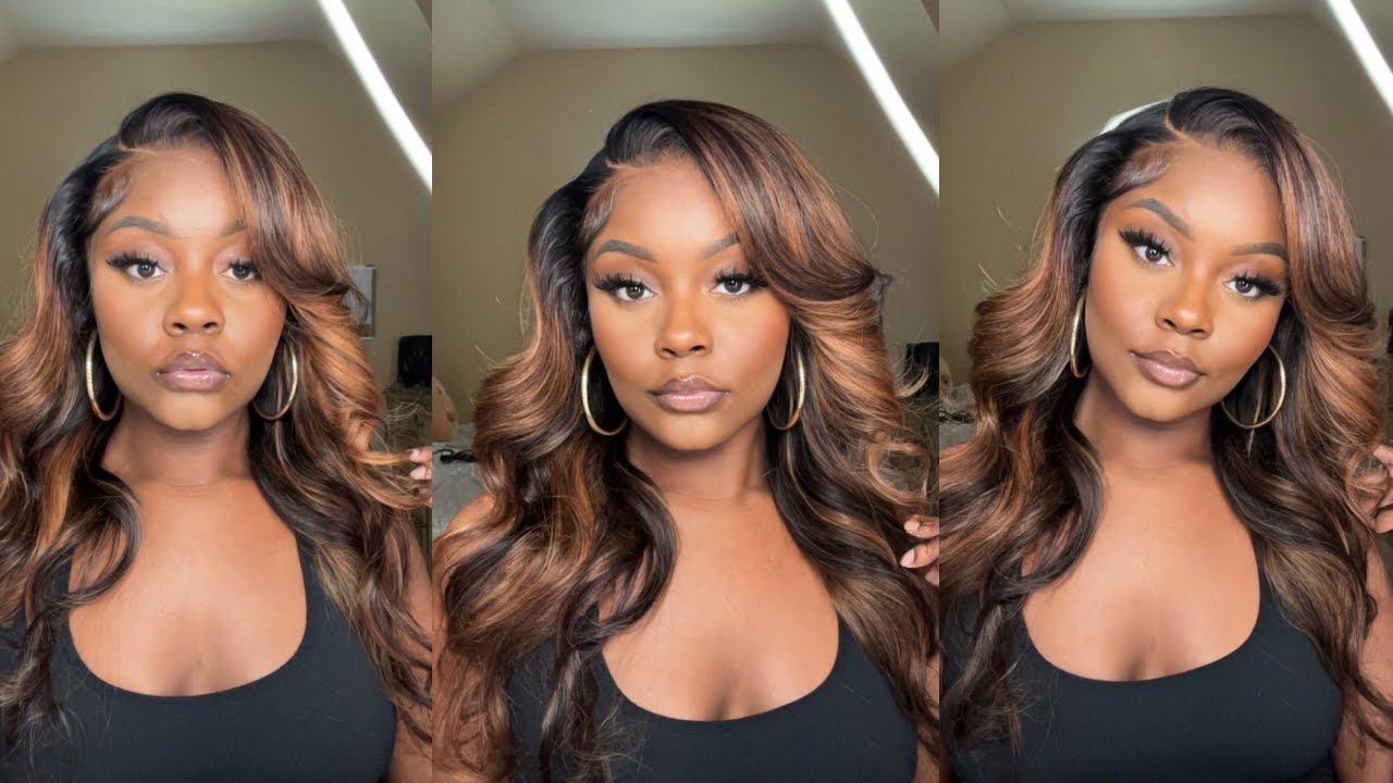 CUSTOM HIGHLIGHTED WIG INSTALL FT.BLING HAIR