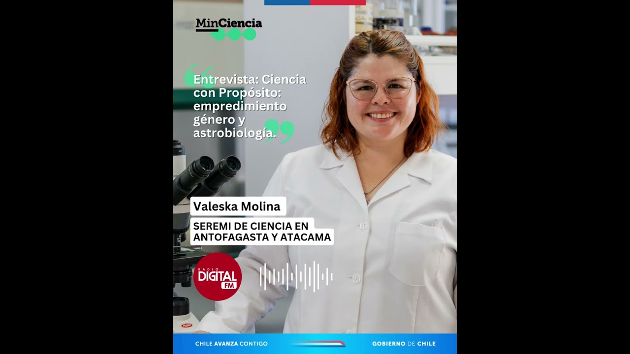 Entrevista Seremi Ciencia Antofagasta y Atacama en Norte Minero - Radio Digital FM