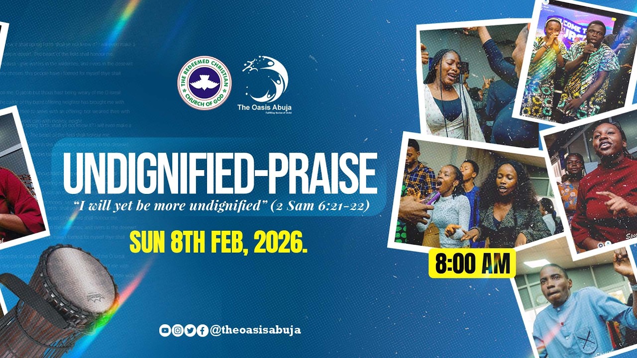 SUNDAY SERVICE || 08 FEBRUARY 2026 || RCCG THE OASIS ABUJA