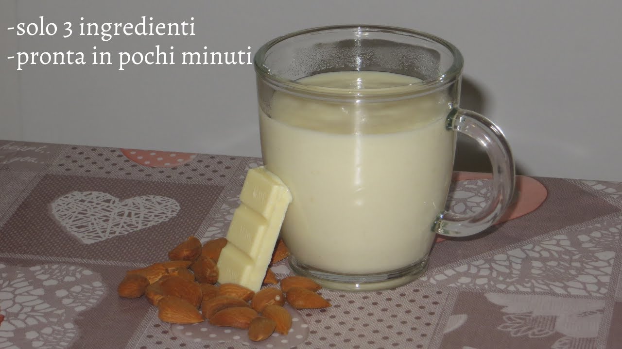 Cioccolata calda bianca, solo 3 ingredienti. Pronta in pochi minuti! *cioccolato bianco*
