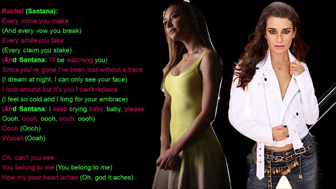Every Breath You Take Glee Lyrics