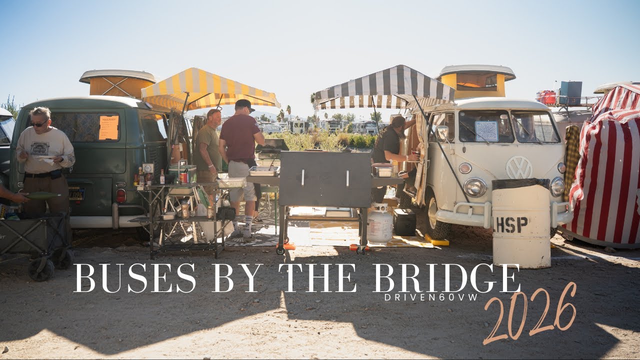 Buses by the Bridge 2026 | Vintage VW Bus Show in Lake Havasu, Arizona