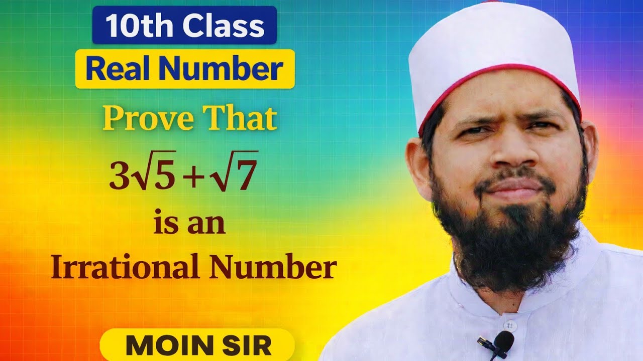 Real Number LAQ 5 | Prove That 3√5+√7 is an Irrational Number| TSboard | #moinsir #10thclassmaths 