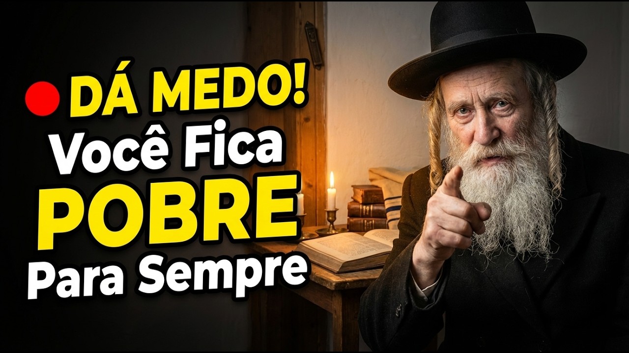 🔴Dá MEDO! NUNCA Compre Estas 5 Coisas — Rabinos Sabem: Você Fica Pobre Para Sempre | Cabala Judaica