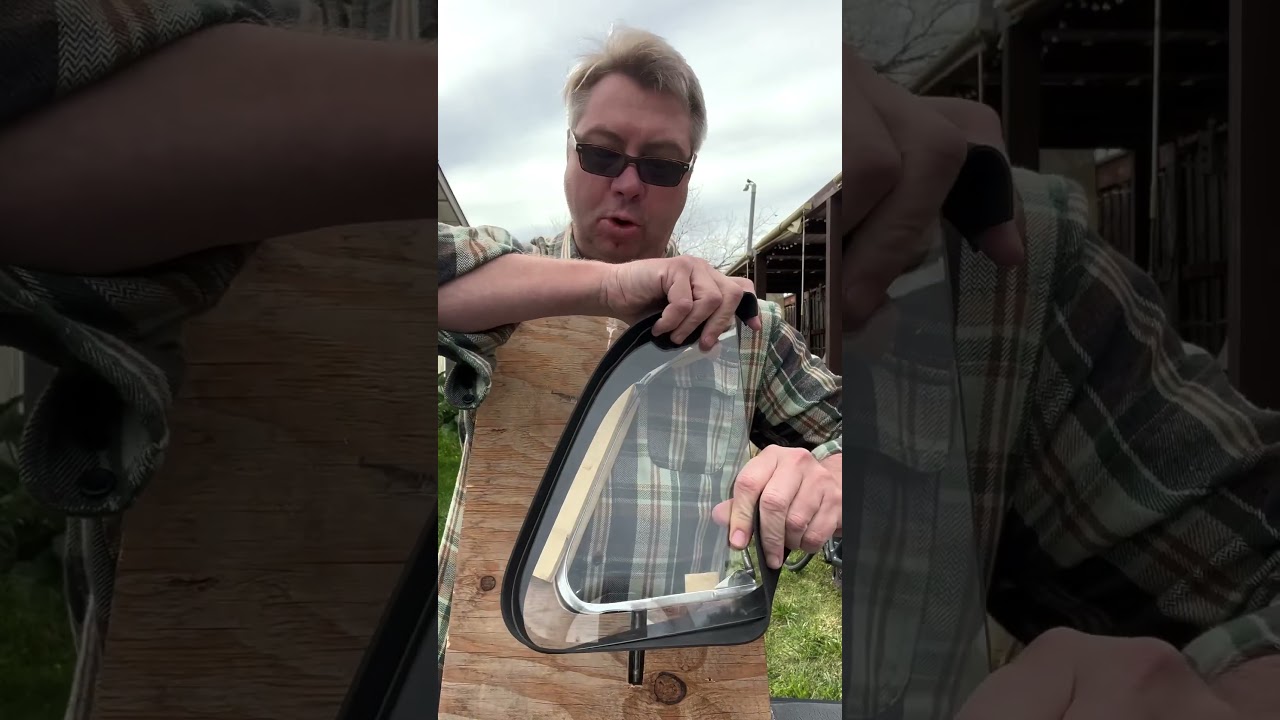 1966 VW Beetle Vent Wing Repair (Part 1)