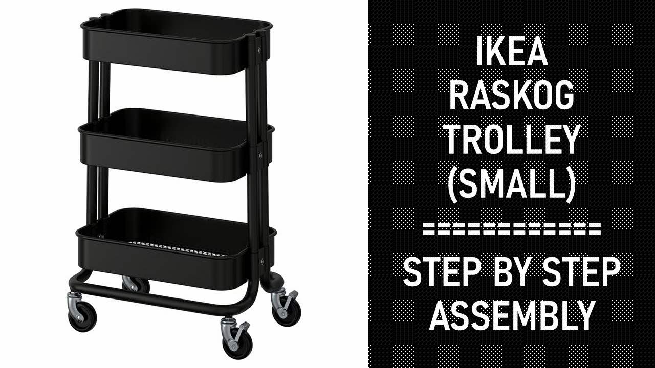 Тележка IKEA Mini Raskog | Пошаговая сборка своими руками