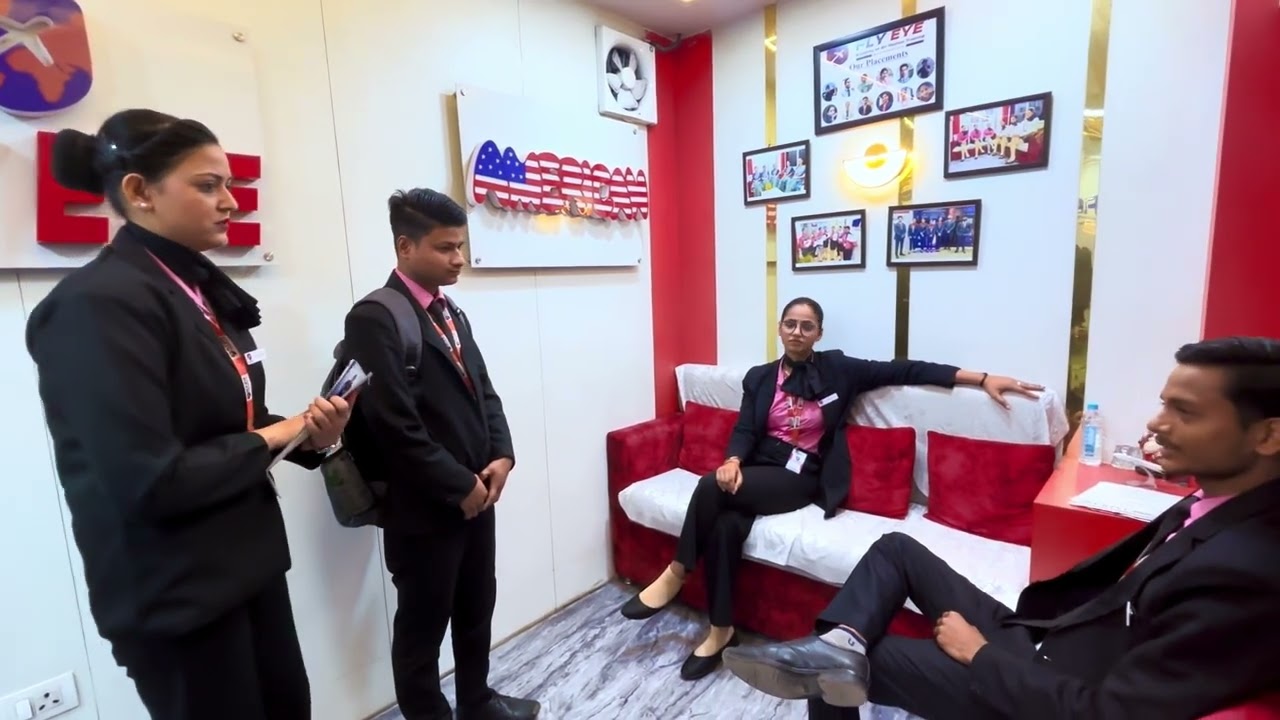 Role Play Activity #airhostesstraininginstitute #flyeyeacademy #lucknow 