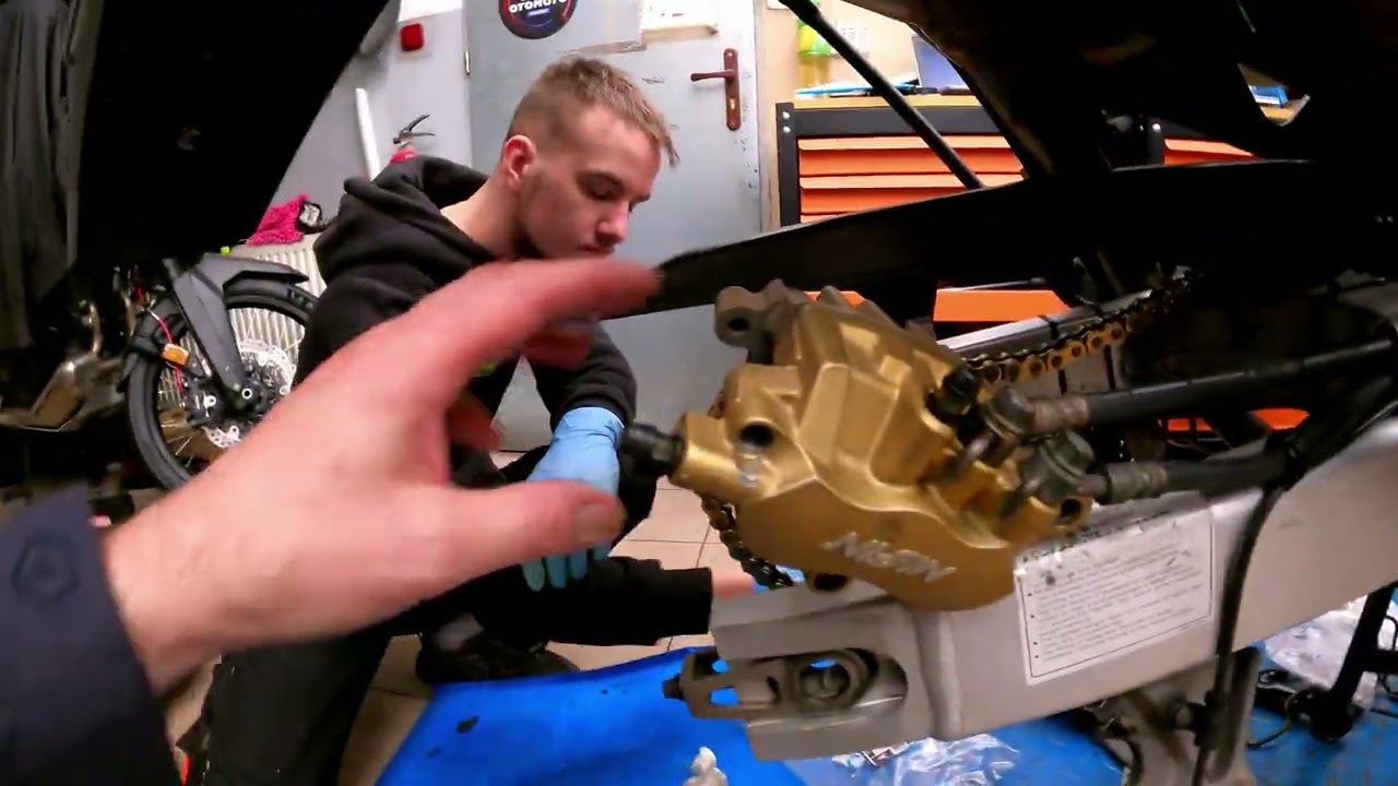 Honda Varadero 1000 na serwisie i GTR