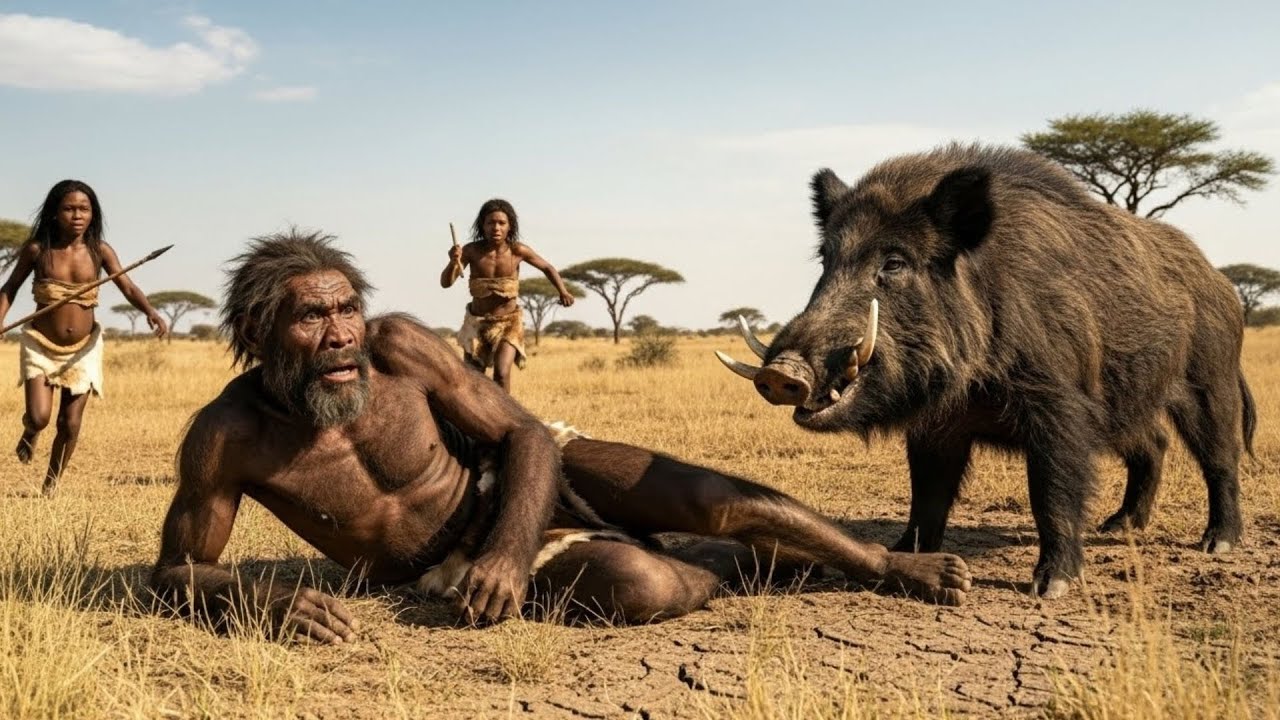 Prehistoric World | The Fierce Survival Challenges That Early Humans Faced Against Ancient Beasts