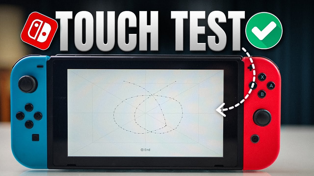 How to Run the Touch Screen Test on Nintendo Switch