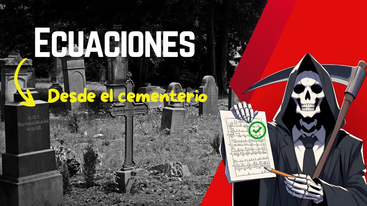 ¡Una ecuación en una lápida! ⚰️ La historia que no te contaron