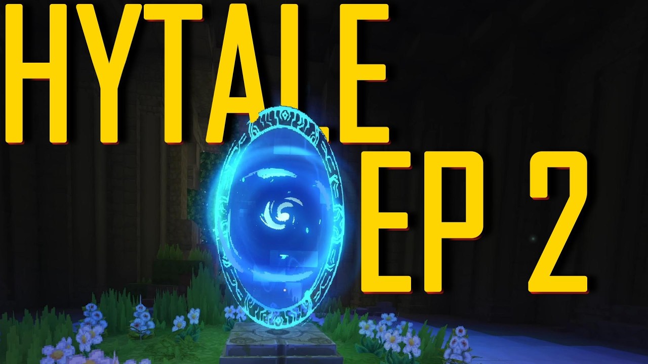 A Mysterious Portal | Hytale Survival: Episode 2