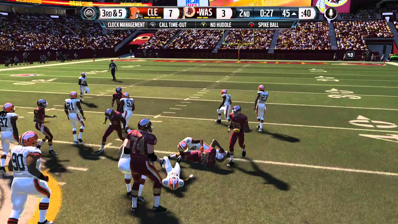 Madden 15 Online Gameplay :: Ranked Ep. 1 :: Redskins vs. Browns :: I'm Awful