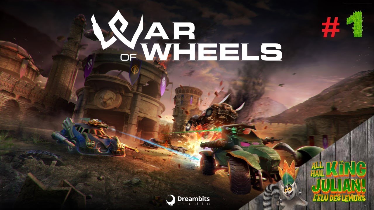 DES COMBATS MÉDIÉVAUX MOTORISÉ..!! - Découverte - War of Wheels PC FR # 1