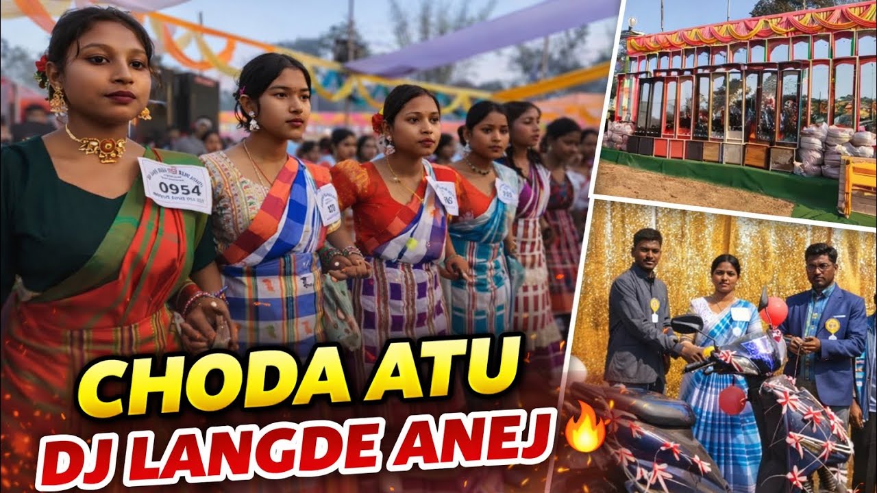 CHODA DJ LANGDE ENEJ 2026💃🏽 // LANGDE ENEJ SCOOTY PRIZE 🛵  @bindasskodavlog @tuduOfficial1934 