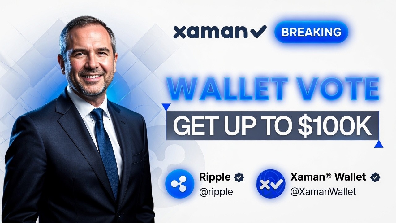 Голосование за Ripple XRP через Xaman: получите 10% XRP для держателей Ripple XRP