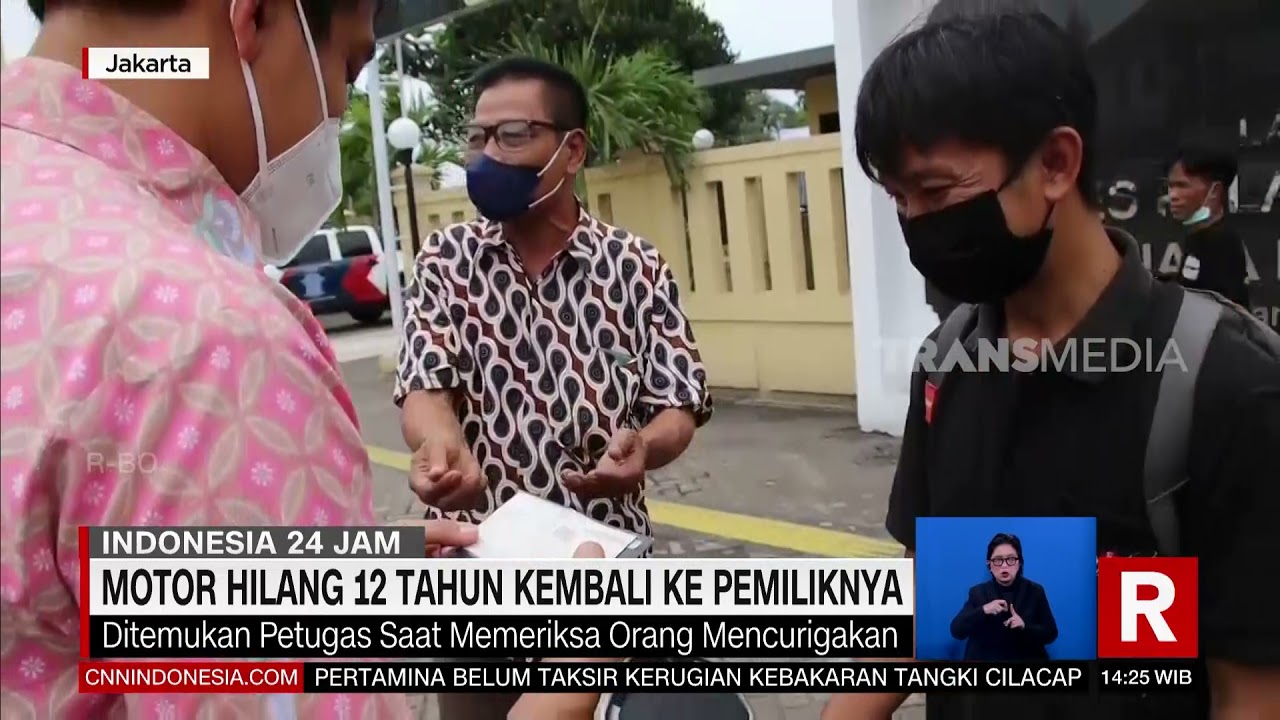 Motor Hilang 12 Tahun Kembali Ke Pemiliknya | REDAKSI (14/11/21)