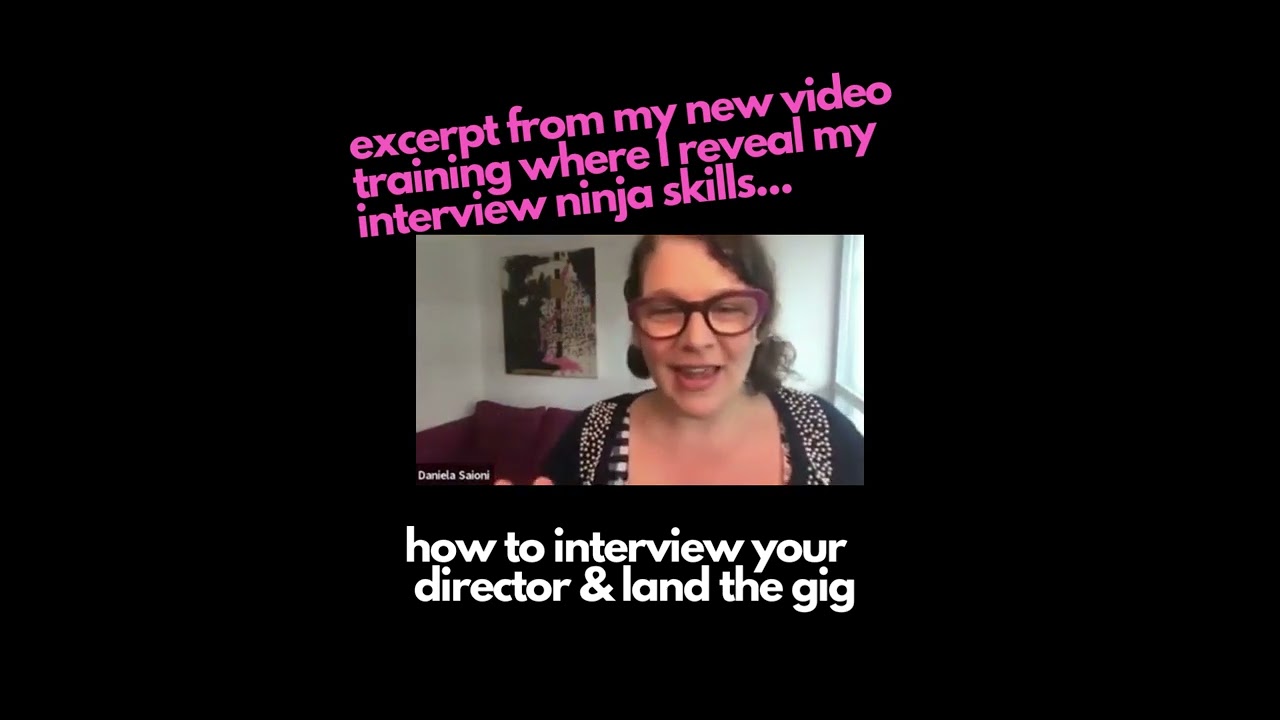 Script Supervisors! How to Interview Your Director & Land the Gig