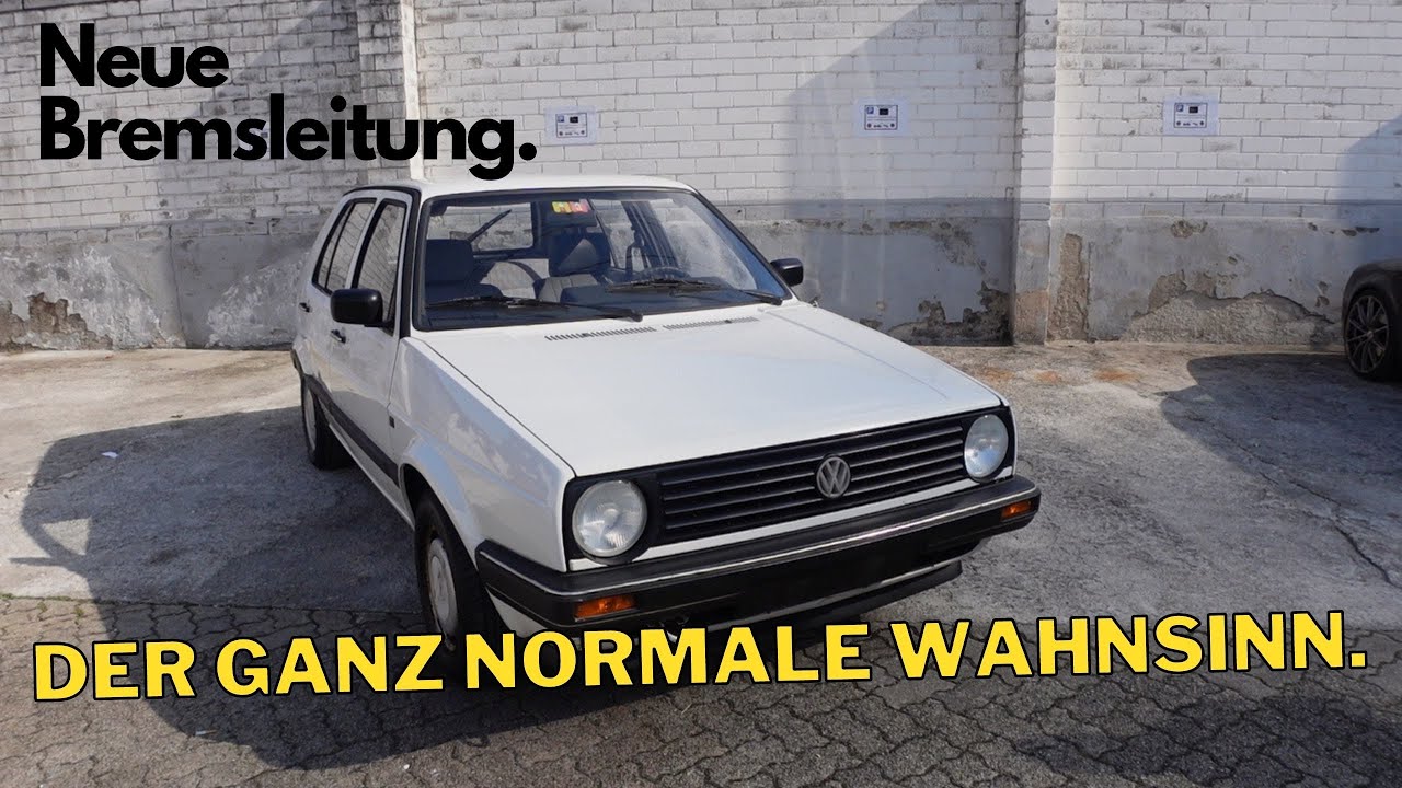 Neue Bremsleitung für unseren Golf 2 | NIGHT CRIME