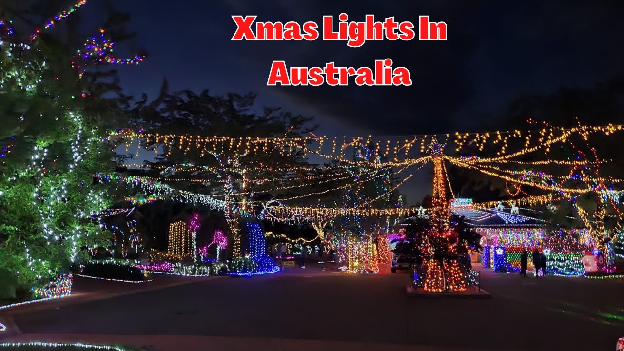 Christmas Lights Display 2021 In Canberra Australia
