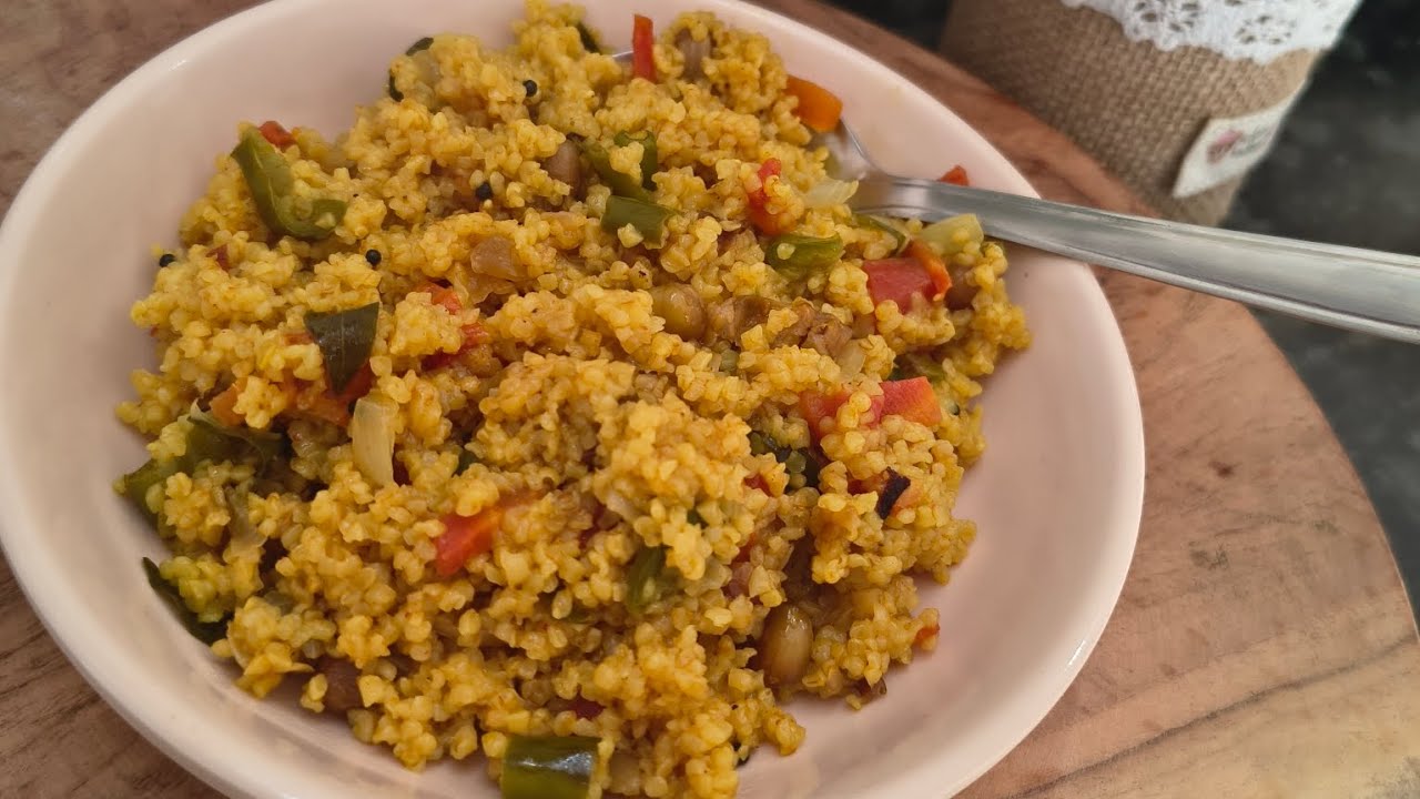 Daliya (lapsi rawa) recipe protein breakfast food healthy lifestyle 