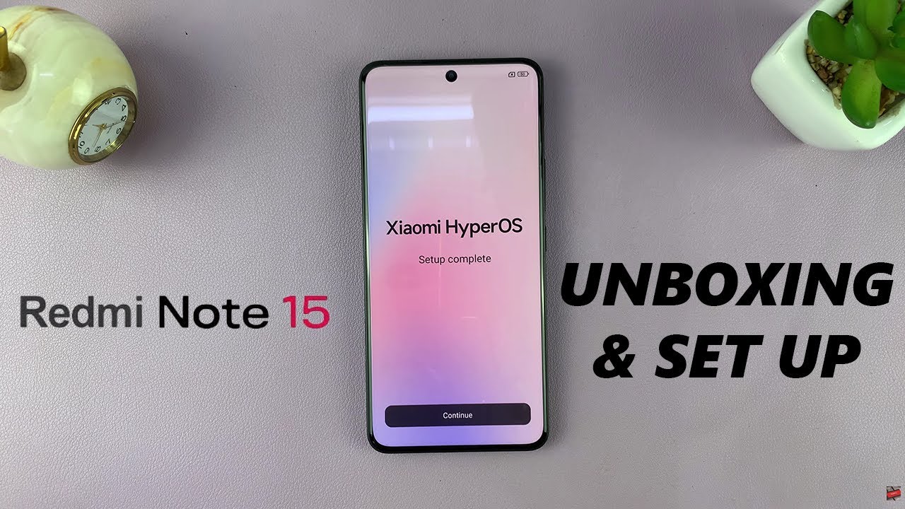 Redmi Note 15 Pro Unboxing & First Time Set Up