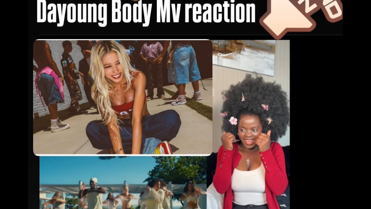 African girl reaction to Dayoung Body Mv! I fall in love 😻 
