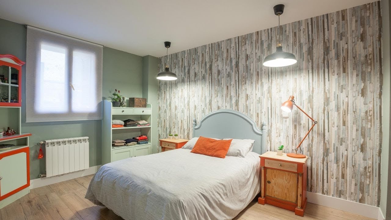 Decorar dormitorio acogedor en verde y terracota - Programa completo - Decogarden