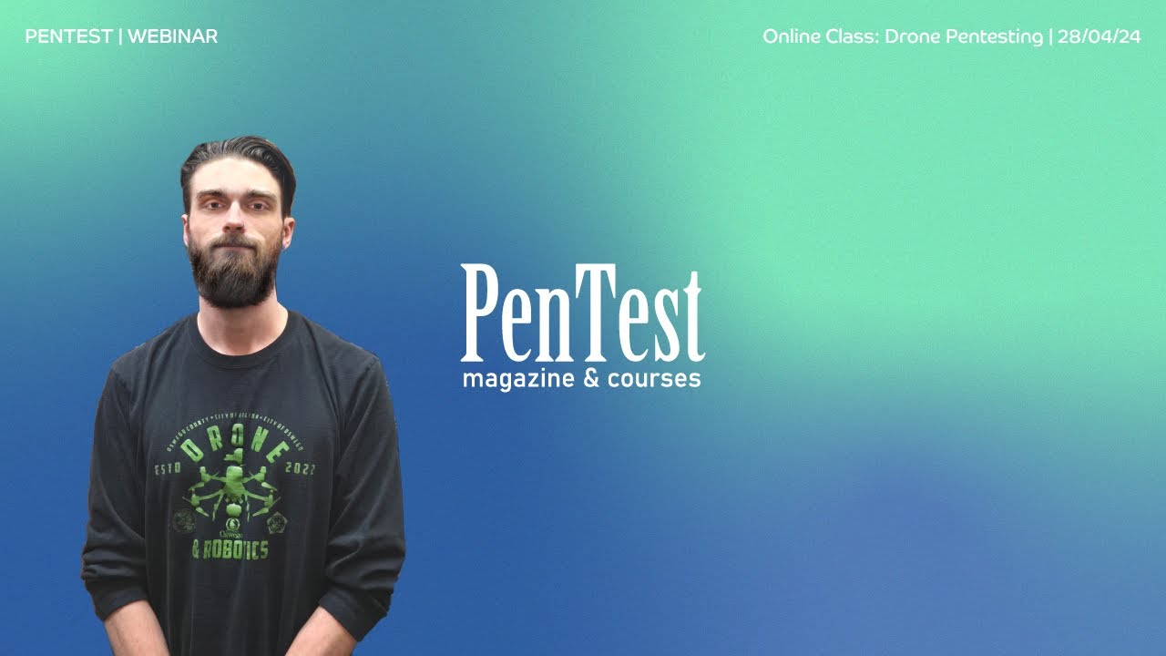 Online Class: Drone Pentesting | with Steven Coffey and Timothy Hoffman | PenTest WEBINAR
