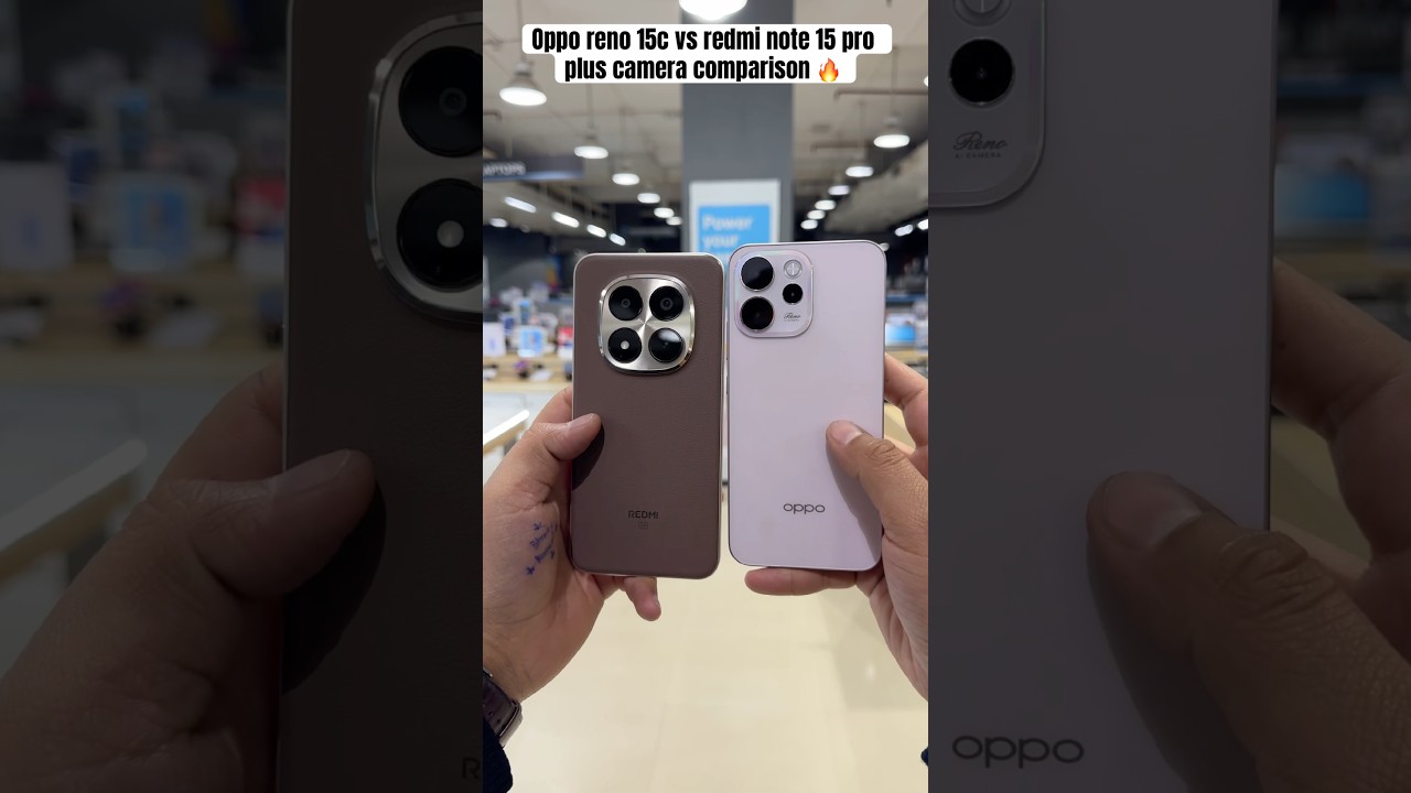 Oppo reno 15c vs redmi note 15 pro plus camera comparison || #comparison #ytshorts #shorts #trend