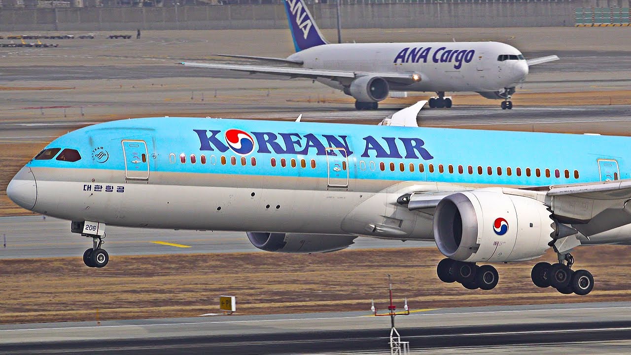 ✈️ 20분 동안 보는 인천공항의 모든 이착륙｜실제 공항 사운드 포함 | Seoul Incheon Airport Plane Spotting [ICN/RKSI]