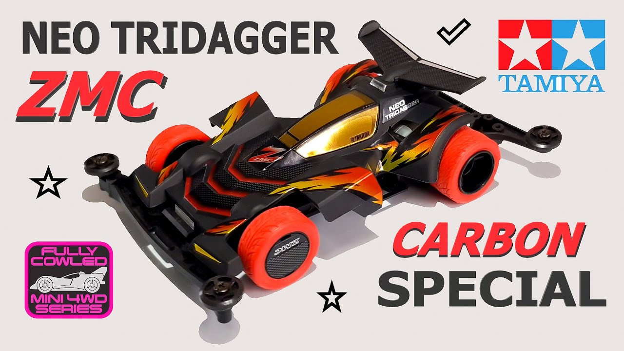 Tamiya Neo Tridagger ZMC Carbon Special 'ORIGINAL' - Unbox Build and Review.